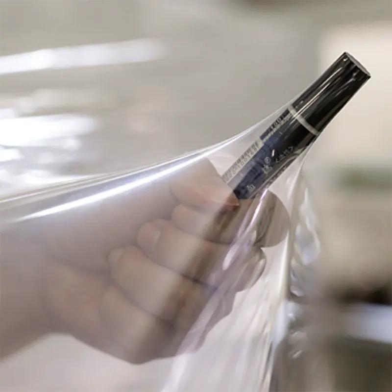 यिंगुयूपिन निर्मित पीई पैलेट श्रिंक रैपिंग फिल्म पैकेजिंग के लिए औद्योगिक उपयोग पॉलीथीन एलएलडीपीई स्ट्रेच फिल्म
