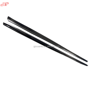 Extensión de faldas laterales de fibra de carbono estilo 3D M5 F90 para BMW 5 <span class=keywords><strong>Series</strong></span> G30 M-Sport Side Lip Bodykit 2017 + - Product Image 3