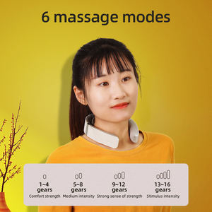 JMK-Masajeador de cuello inteligente OEM ODM, potente, inalámbrico, mini, eléctrico, masajeador de cuello inteligente electrónico con calefacción inteligente - Product Image 2