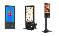 Kiosque de commande en libre-service Android tout-en-un avec paiement par code QR