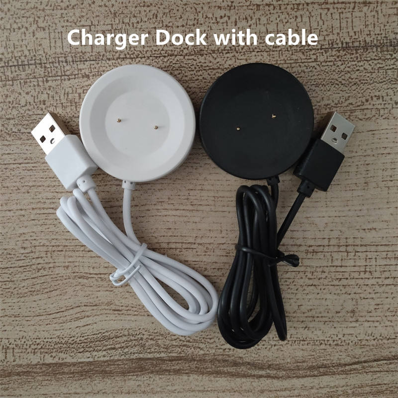 For Huawei GT GT2 GT2e and Honor Magic Smart Watch Dock Charger with 1m  Pure Copper USB Charge Cable Magnetic Charging Cradle