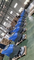 Autolaveuse de sols pour entrepôts, ateliers et supermarchés, largeur de nettoyage 550 mm, raclette 850 mm, autonomie 4-5h, pour le nettoyage des usines et des hôpitaux