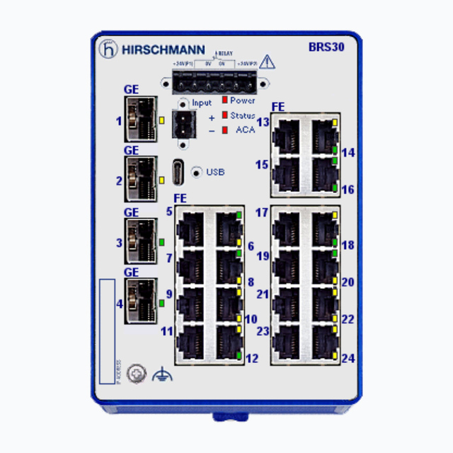 Hirschmann BRS30-2004OOOO-STCZ99HHSES Industrial Ethernet Switches