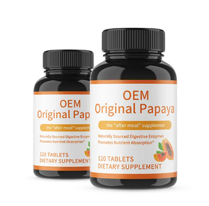 OEM/ODM Comprimés à croquer enzymatiques de papaïne papaye de soins de santé de haute qualité pour améliorer l'immunité adulte - Product Image 2