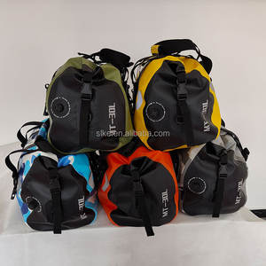 Sac de selle arrière de moto SLKE en PVC pliable, valve d'échappement réfléchissante, résistant à l'usure, 46L, étanche à l'eau - Product Image 6