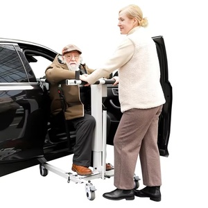Fauteuil roulant électrique portable confortable à énergie cinétique en acier inoxydable avec assistance - Product Image 3