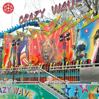 Chine fabricant fou vague fun fair Mini Miami Trip manèges enfants manèges