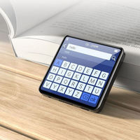 Lecteur MP3/4 Bluetooth à écran tactile intégral, système d'exploitation intelligent Wkman, lecture vidéo, enregistreur vocal, haut-parleur intégré pour le sport