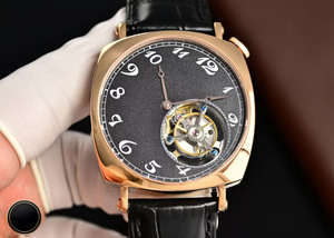 Reloj Mecánico Automático para Hombre, Exquisito y de Alta Calidad, con Movimiento Tourbillon Esqueletizado y Cristal de Zafiro - Product Image 5