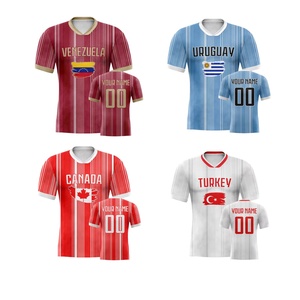 Maglia da Calcio USA Personalizzata 2026 - Nome e Numero Personalizzabili - <span class=keywords><strong>Divisa</strong></span> Traspirante per Squadre - Product Image 1
