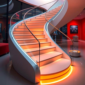 Luxueuse élégance : <span class=keywords><strong>Escalier</strong></span> hélicoïdal sur mesure - Redéfinissant l'avenir de la grandeur résidentielle - Product Image 4