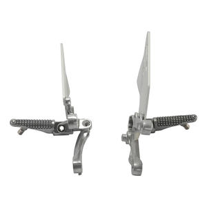 Soporte de reposapiés para Conductor de XF-0114 apto para Kawasaki <span class=keywords><strong>ZX6R</strong></span> ZX636 2019-2025 <span class=keywords><strong>2023</strong></span> 2024 - Product Image 2