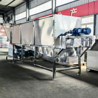 Séparateur solide-liquide à microfiltration à tambour à double unité en acier inoxydable, personnalisé en usine, pour la déshydratation du fumier de porcs et de bovins en ferme