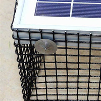 Clôture en maille pour oiseaux de 6 pouces et 8 pouces avec clips, panneaux solaires, kit de protection contre les pigeons, protection contre les oiseaux et les nuisibles pour panneaux solaires