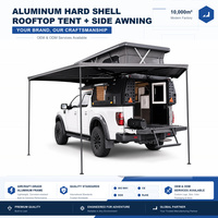 Auvent de voiture TopFire 4x4 4WD autoportant à 270 degrés en Oxford, tente de toit latérale quatre saisons pour le camping