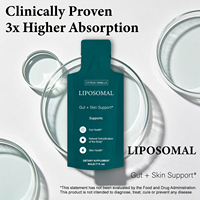 Compléments Quotidiens LIPOSOMAL Soutien Intestinal + Peau Formule Entièrement Naturelle Peau Cheveux Ongles Santé Intestinale Santé Naturelle de la Peau OEM/ODM 130ml
