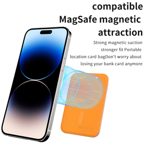 Localizador de Dispositivos AirTag, Cartera Magnética con Certificación MFi, Porta Tarjetas de Crédito, Porta Tarjetas de Identificación, Cartera para Teléfono con Localizador para iPhone - Product Image 3