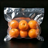 Sacs d'emballage sous vide transparents en nylon pour aliments, idéaux pour les produits frais, les collations et la viande marinée