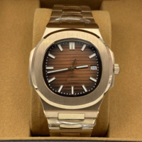 Montre automatique mécanique pour homme NH35 en acier inoxydable, fonction plongée, style business et sport, verre saphir
