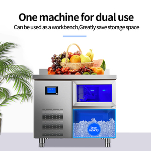 Máquinas Automáticas para Hacer Hielo de Uso Industrial, Doméstico y Comercial, Fabricantes de Cubitos de Hielo de Sobremesa, 1 Año de Garantía Sin Quejas, Fuente de Alimentación de Sobremesa - Product Image 5