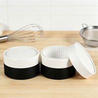 Contenant Rond en Papier Jetable pour Pâtisserie, Emballage pour Cheesecake Basque, Boîte à Gâteau en Papier de Qualité Alimentaire pour Boulangerie (Vente en Gros)