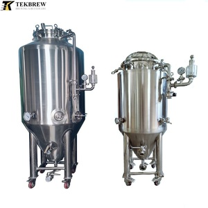 Fermentador de Cerveza Artesanal TEKBREW de 200l, Fermentador Isobarico de Acero Inoxidable de 300L, Fermentadores de Cerveza de 100 Litros - Product Image 1