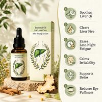 Minyak Esensial Herbal Tradisional Ekstrak Tumbuhan Alami Produk Perawatan Malam Hari Pendukung Kesehatan Pemasok OEM