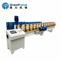 Machine automatique de formage de profilés en acier avec cisaillement servo, machine à poutrelles en acier léger, machine de profilage de tôles en acier léger