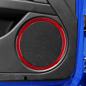 <span class=keywords><strong>Autocollant</strong></span> en fibre de carbone souple pour <span class=keywords><strong>Seat</strong></span> <span class=keywords><strong>Leon</strong></span> 2005 2006 2007 2008 2009 2010 2011 2012 LHD RHD Garniture de cadre de haut-parleur de porte de voiture - Product Image 3