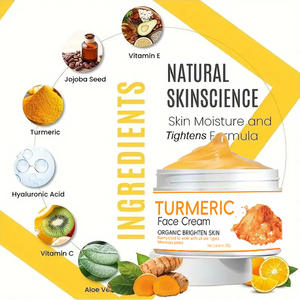 <span class=keywords><strong>La</strong></span> <span class=keywords><strong>Crema</strong></span> Facial Más Popular 100% Natural y Orgánica de Cúrcuma, <span class=keywords><strong>Reafirmante</strong></span>, Iluminadora, Hidratante y Antienvejecimiento - Product Image 2