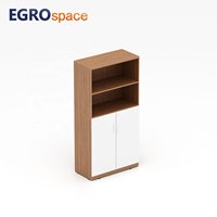 EGROspace Modern Popüler Mobilya Kilitlenebilir Ahşap Salıncak Kapılı Evrak Saklama Çelik Dosya Ofis Dolabı