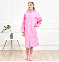 MJ819 - Unisex Colorful Packable Rain Coat for Women and Men