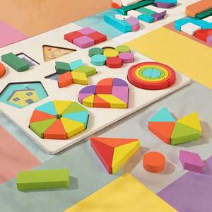 Wooden <b>Puzzle</b> Animal Plane Educational Toy Toys <b>for</b> <b>Toddlers</b> Early Educational Block <b>Puzzles</b> Gift <b>for</b> Kids - Product Image 3