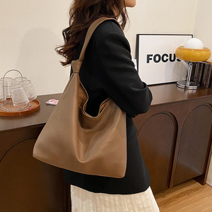 Cross-border <b>Tote</b> <b>Bag</b> <b>Large</b> Capacity Female Commuter <b>Bag</b> New Casual Simple All-match Underarm Shoulder <b>Bag</b> Wholesale - Product Image 2