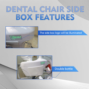 Factory price OEM <strong>electric</strong> hydraulic luxury mobile leather <strong>dental</strong> <strong>chairs</strong> <strong>unit</strong> used touch screen led lamp <strong>dental</strong> <strong>chair</strong> - Product Image 2