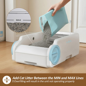 Litière pour chat grande capacité à nettoyage automatique, à ouverture supérieure, contrôlable par application Wi-Fi intelligente, personnalisable en gros, pour chats de grande taille, usage intérieur - Product Image 5