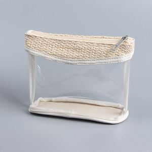 BSCI Factory 2023 Nueva Bolsa de Maquillaje Tejida a Mano, Transparente, de Gran Capacidad, Portátil y a la Moda - Product Image 6