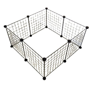 DIY Cat <strong>Dog</strong> <strong>Cages</strong> <strong>Foldable</strong> Pet Metal <strong>Wire</strong> Fence - Product Image 1