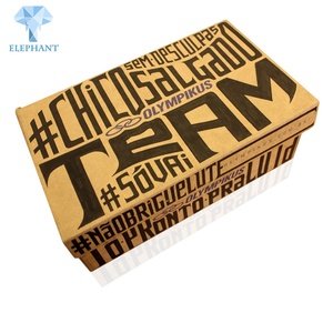 Factory Custom Logo Corrugated Carton Packaging Printing Shoe Cardboard <b>Box</b> - Product Image 6