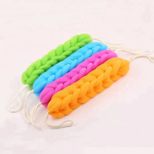 Esponja de Baño Larga de Malla de PE a Precio de Fábrica, Exfoliante, con Abundante Espuma, con Doble Cordón, para Suministros de Baño de Hotel - Product Image 4