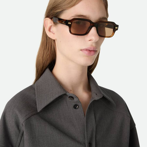 Bottega BV Trendy Rectangle Sunglasses Elegant Design Comfortable Wear for All Occasions Veneta - Product Image 2