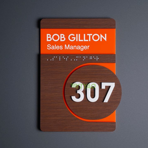 Eyjiao — signes de nom de porte <span class=keywords><strong>à</strong></span> fenêtre coulissante, panneau français - Product Image 1