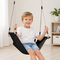 Chaise suspendue en tissu Ropecube, siège de balançoire anti-retour en arrière, réglable en hauteur, pour la sécurité des enfants à la maison, jouet pour enfants