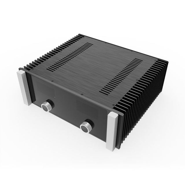 BRZHIFI New McIntosh Class a Amplifier Chassis Post-Amplifier with Dual Gauge and Driver Version