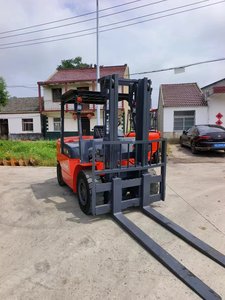 Chariot élévateur diesel Heli 5 tonnes original du Japon utilisé d'occasion avec source d'énergie hydraulique de peinture originale à vendre - Product Image 6