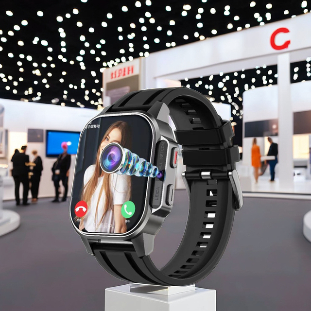2025 4G Smart Watch With Camera Android Ios 2gb+32gb 2.04Inch AMOLED 900mAh Battery WIFI Video Call B22 Smartwatch Sim Card
