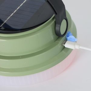 Linterna solar LED de alta capacidad de lujo Lámpara de supervivencia de material ABS para acampar al aire libre Glamping IP65 Blanco Azul Verde - Product Image 2