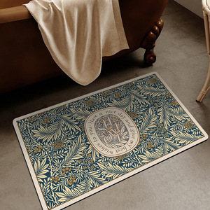 Tapis de bain de luxe en diatomite style Barclay, motif dessin animé, écologique, avec envers en caoutchouc, absorption instantanée, résistant aux taches, 40x60 - Product Image 4