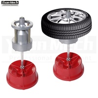 Équipement d'alignement de roues automobile robuste avec niveau à bulle, mini équilibreuse de roues portable pour voitures et motos