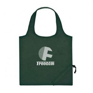 Sac de courses pliable réutilisable robuste personnalisé avec logo imprimé - Product Image 2